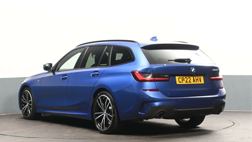 BMW 3 Series 320D Mht M Sport Step CP22AHV Blue #2