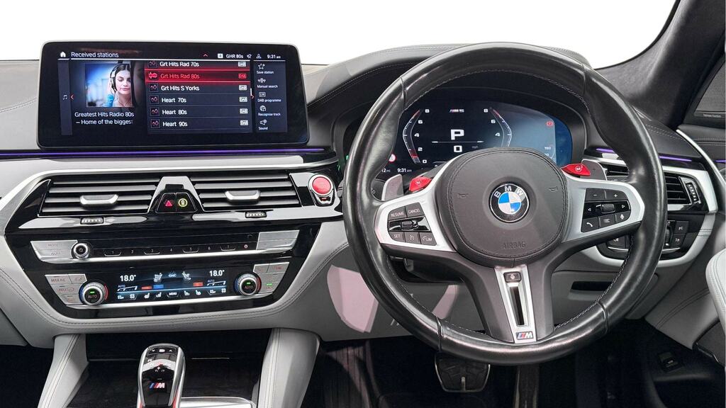 BMW M5 M5 Competition Dct Grey #5