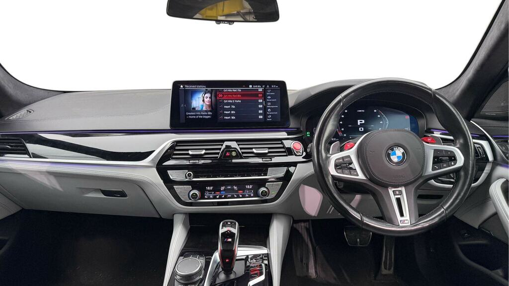 BMW M5 M5 Competition Dct Grey #4