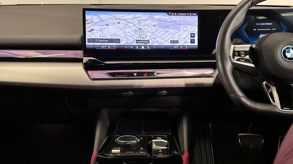 BMW i5 I5 Edrive40 M Sport Saloon Blue #8