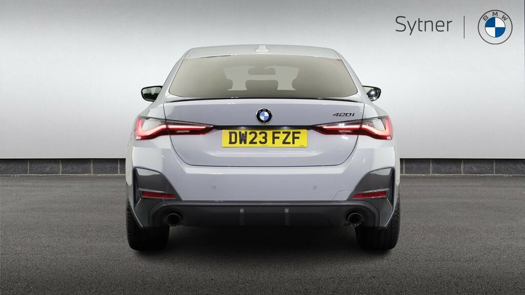 BMW 4 Series Gran Coupe 420D Se Silver #15