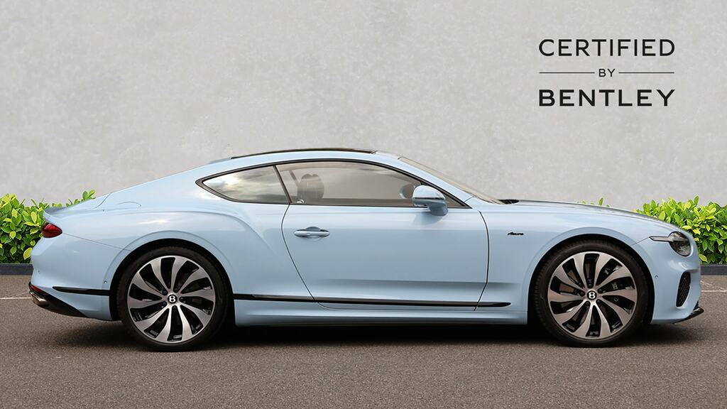 Bentley Continental Gt 4.0 V8 Hybrid Azure Blackline Spec Blue #5