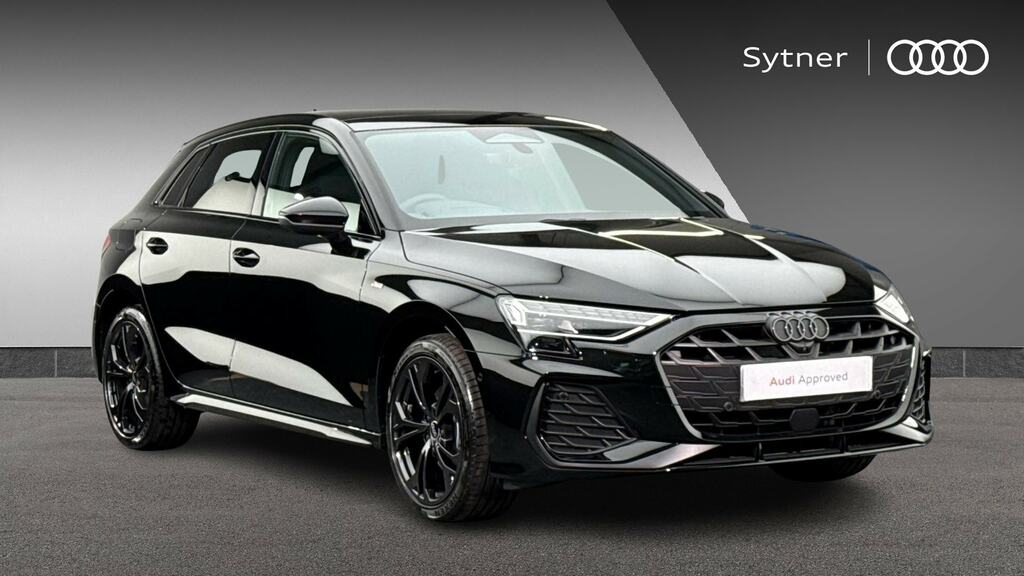Audi A3 1.5 Tfsi E 204 Black Ed S Tronic Tech Pro YA26HVF Black