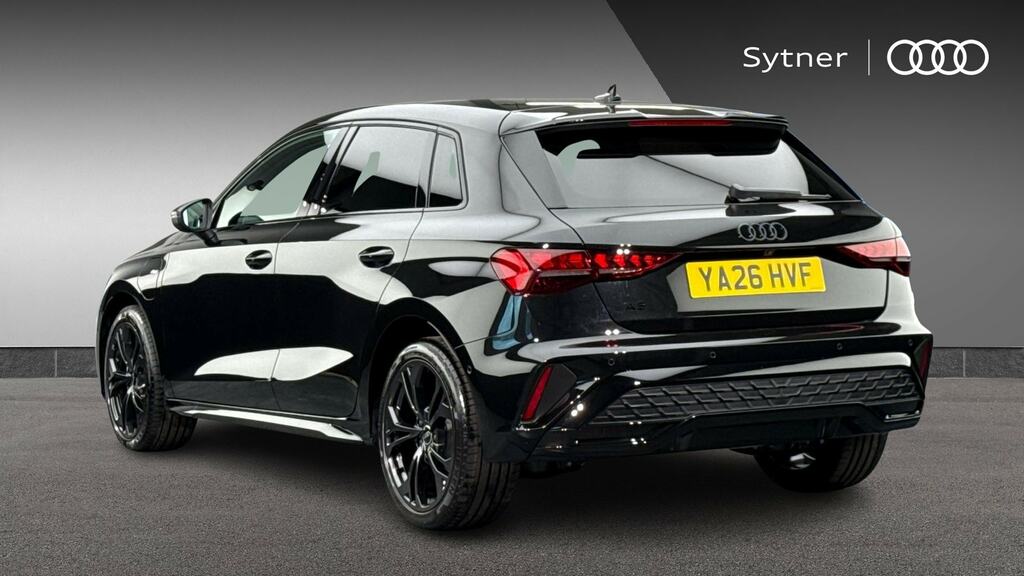 Audi A3 1.5 Tfsi E 204 Black Ed S Tronic Tech Pro YA26HVF Black #3