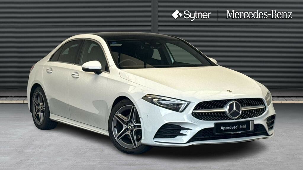 Mercedes-Benz A Class A200d Amg Line Premium Plus White
