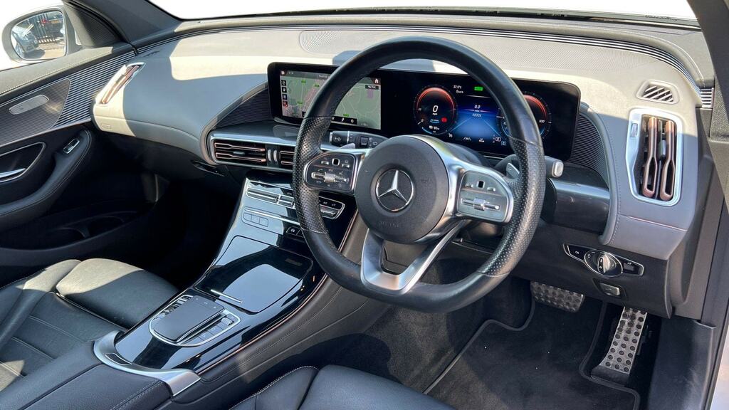 Mercedes-Benz EQC Eqc 400 300Kw Amg Line 80Kwh Silver #3