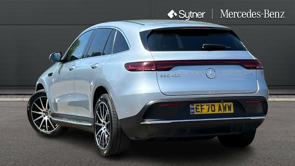 Mercedes-Benz EQC Eqc 400 300Kw Amg Line 80Kwh Silver #2