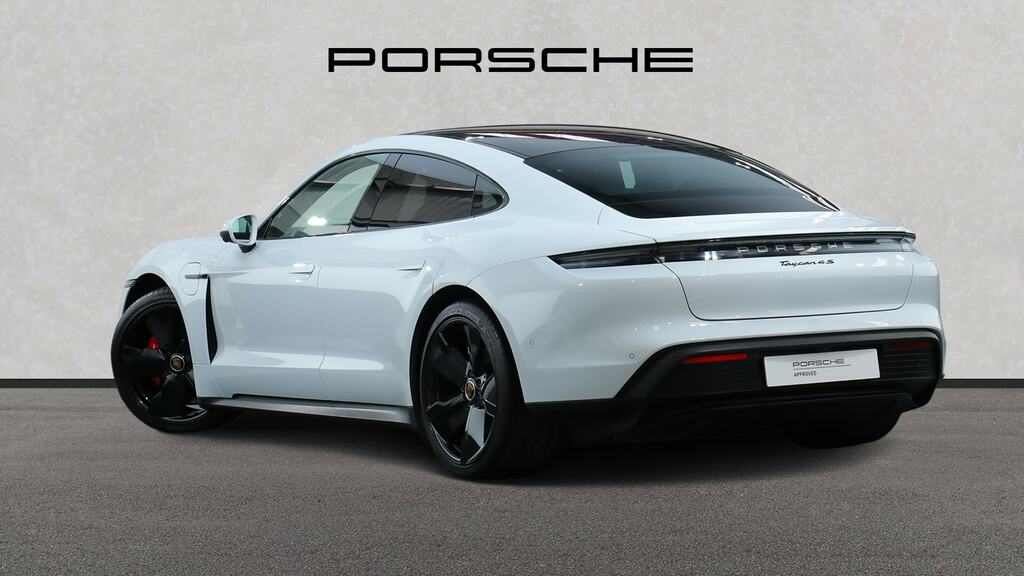 Porsche Taycan 390Kw 4S 79Kwh White #2