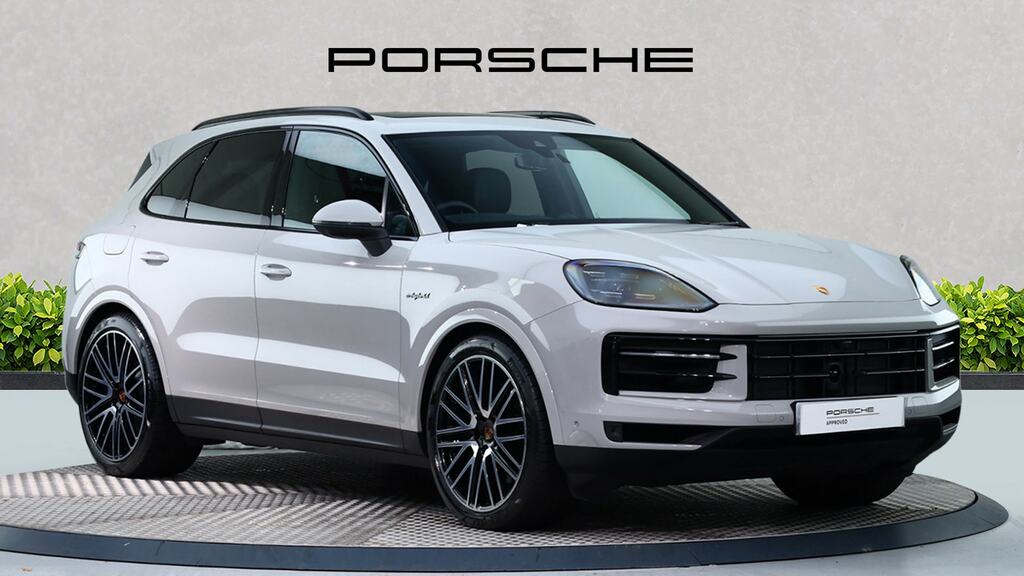 Porsche Cayenne E-hybrid Tiptronic S White