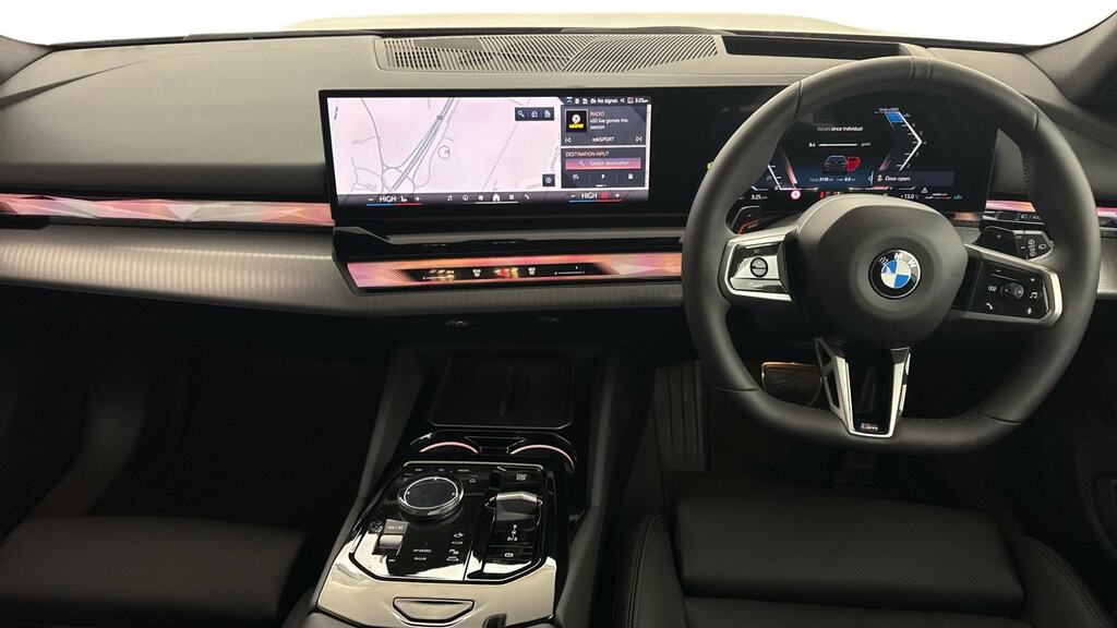 BMW 5 Series 520I M Sport Pro Tech Plus Black #4