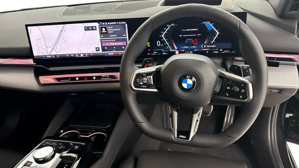 BMW 5 Series 520I M Sport Pro Tech Plus Black #5