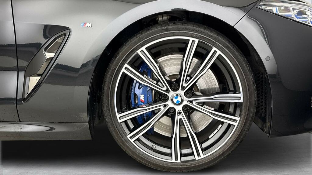 BMW 8 Series Gran Coupe 840D Xdrive Black #14