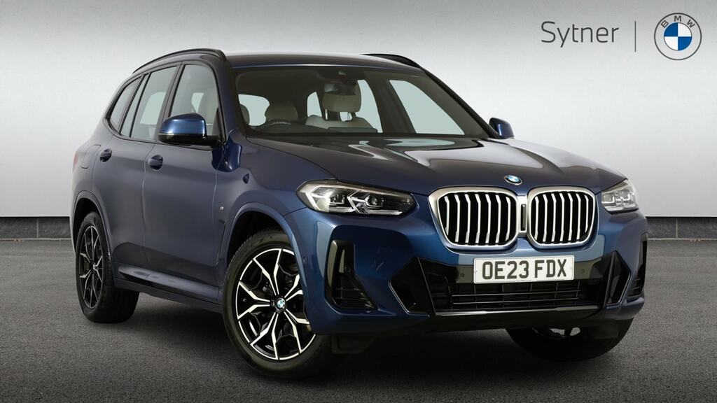 BMW X3 Xdrive20i Mht M Sport Step OE23FDX Blue