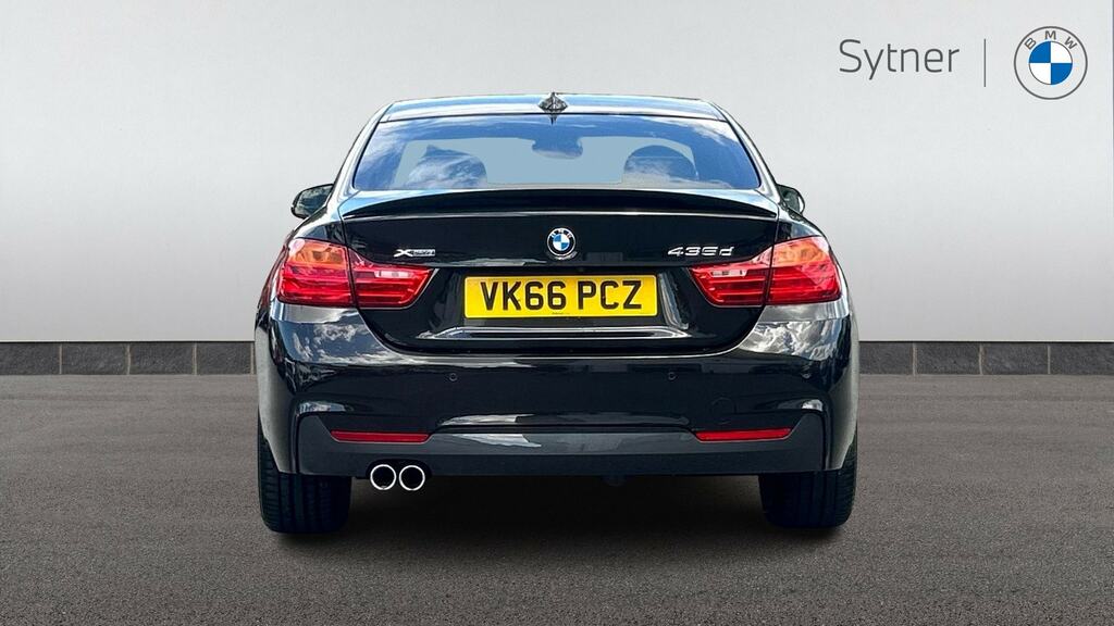 BMW 4 Series Gran Coupe 420I Luxury Gran Black #15