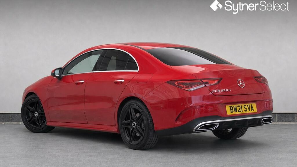 Mercedes-Benz CLA Class Cla 220D Amg Line Premium Tip Red #3