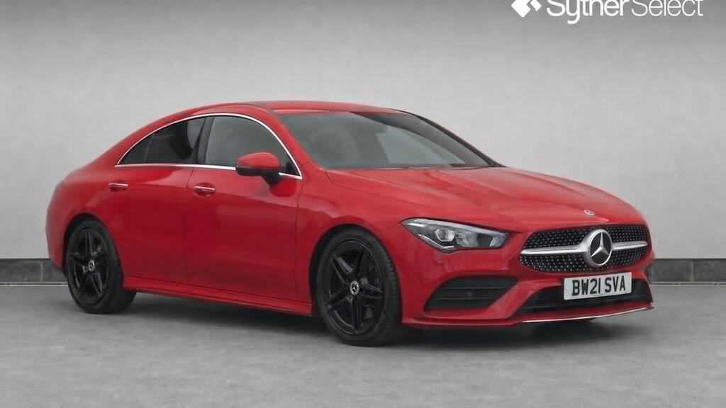 Mercedes-Benz CLA Class Cla 220D Amg Line Premium Tip Red