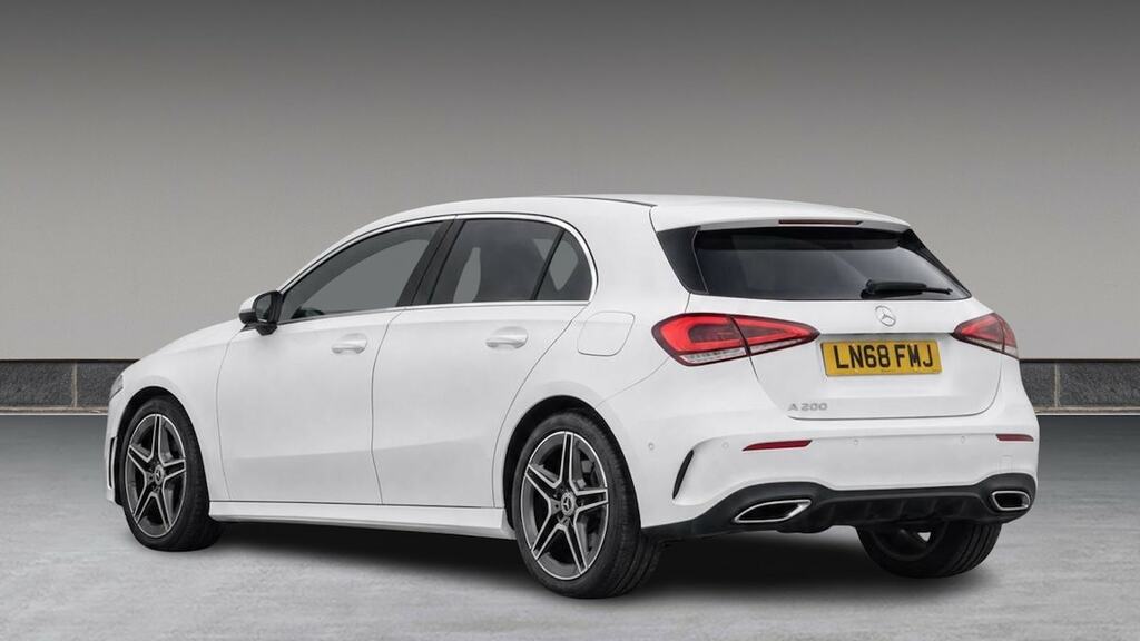 Mercedes-Benz A Class A200 Amg Line Executive LN68FMJ White #3