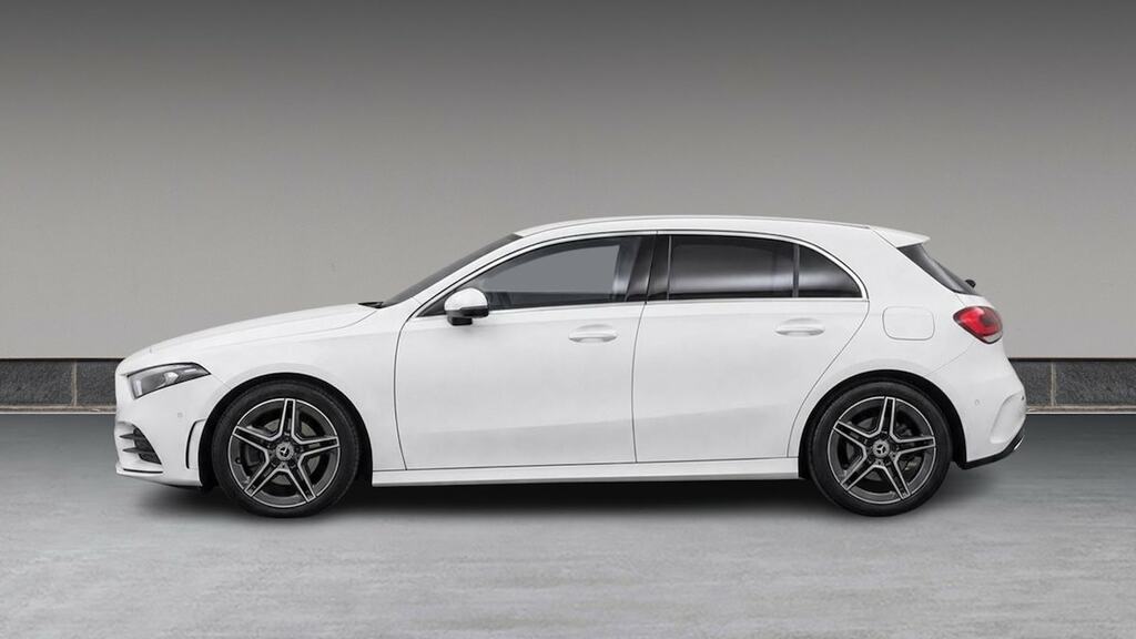 Mercedes-Benz A Class A200 Amg Line Executive LN68FMJ White #5