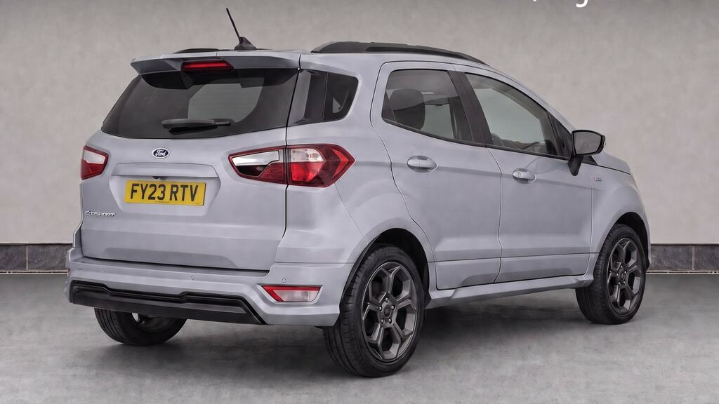 Ford Ecosport 1.0 Ecoboost 125 St-line Silver #4