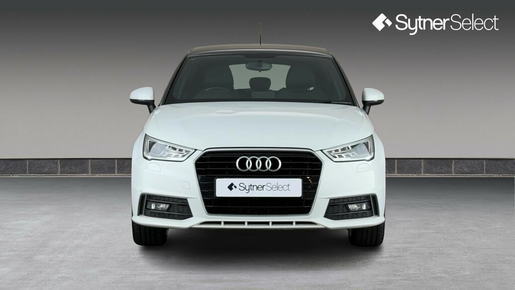 Audi A1 1.6 Tdi S Line Nav S Tronic White #4