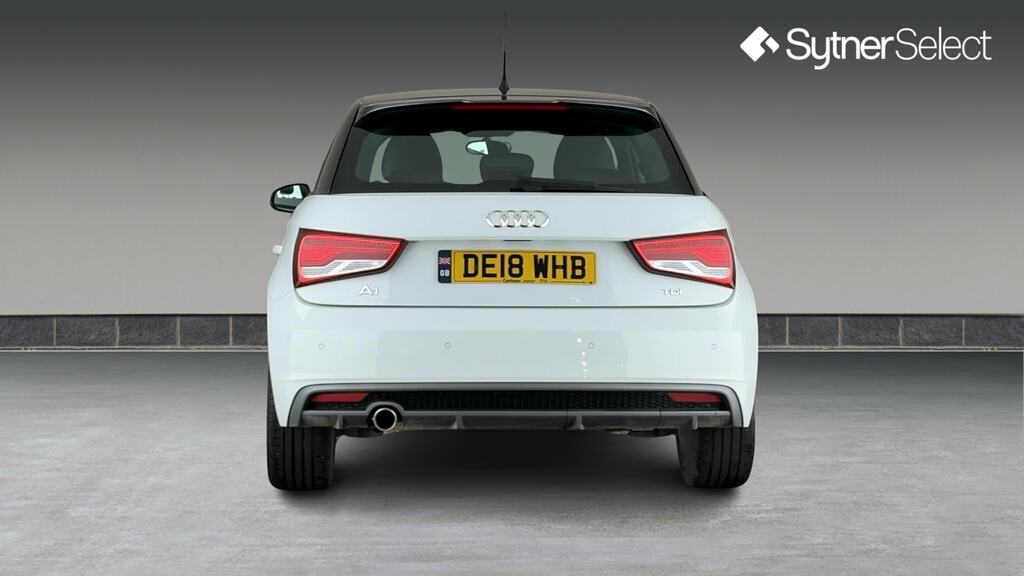 Audi A1 1.6 Tdi S Line Nav S Tronic White #5