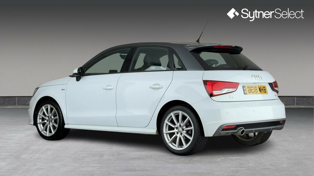 Audi A1 1.6 Tdi S Line Nav S Tronic White #2