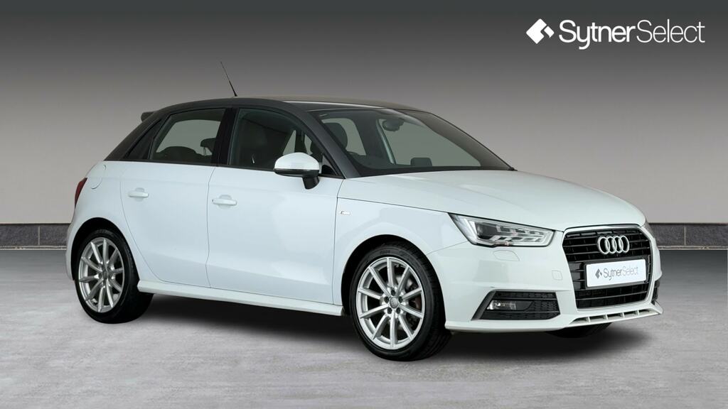 Audi A1 1.6 Tdi S Line Nav S Tronic White