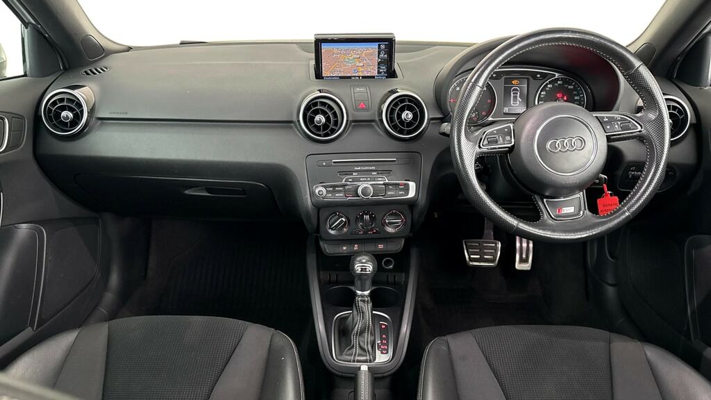 Audi A1 1.6 Tdi S Line Nav S Tronic White #6
