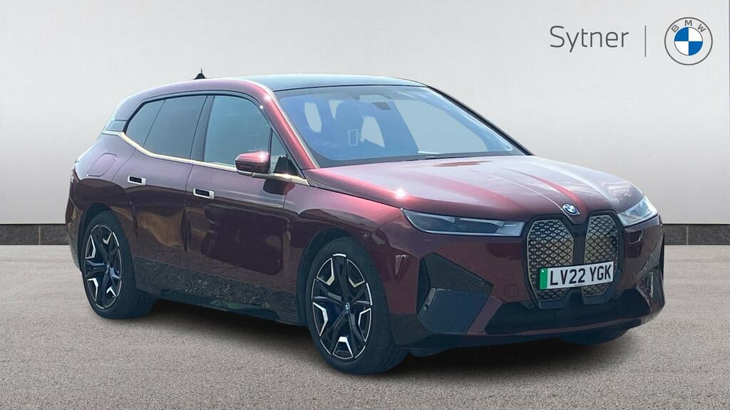 BMW iX 240Kw Xdrive40 M Sport 76.6Kwh Red