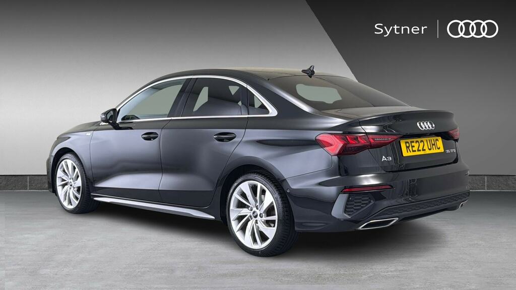 Audi A3 35 Tfsi S Line S Tronic RE22UHC Black #3