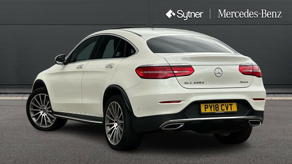Mercedes-Benz GLC Class Glc 220D 4Matic Amg Line Premium 9G-tronic White #2