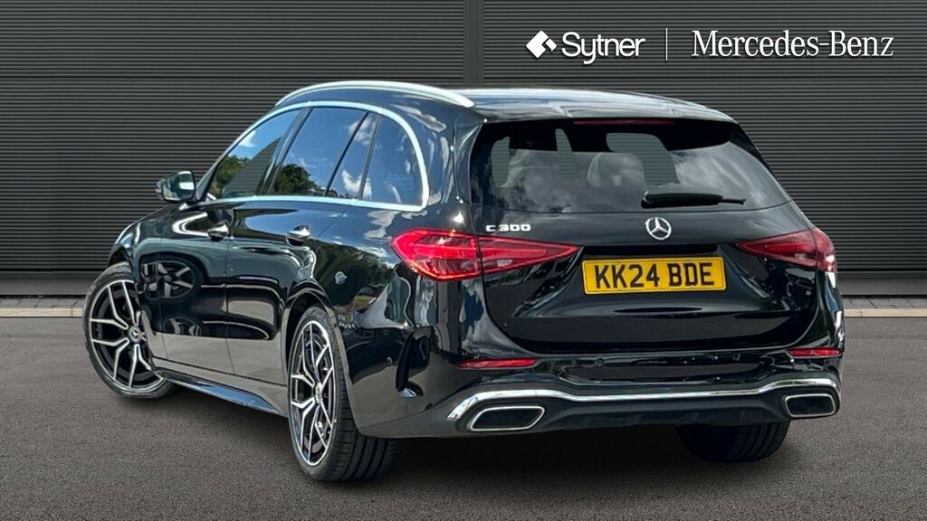 Mercedes-Benz C Class C300 Amg Line Premium 9G-tronic KK24BDE Black #2