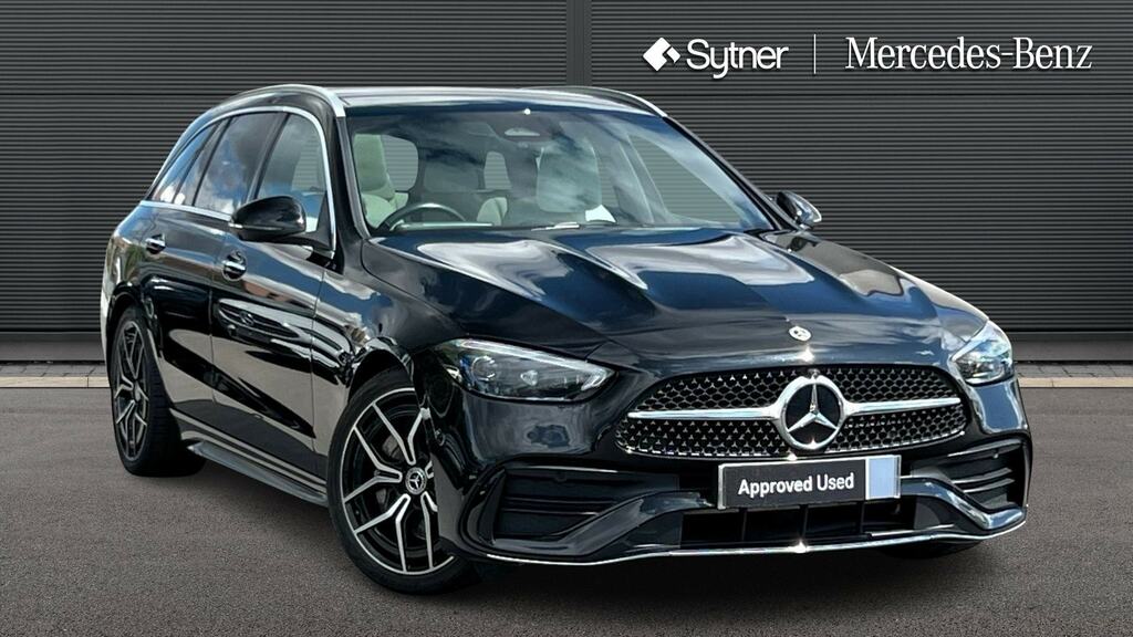 Mercedes-Benz C Class C300 Amg Line Premium 9G-tronic Black