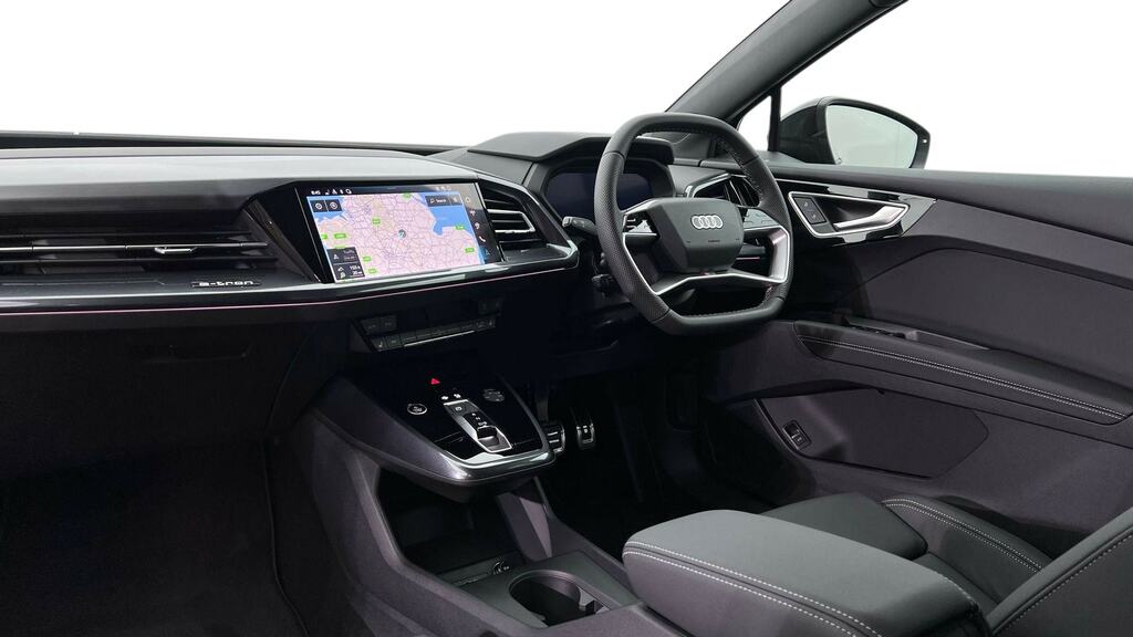 Audi Q4 E Tron 210Kw 45 82Kwh Black Edition Grey #2