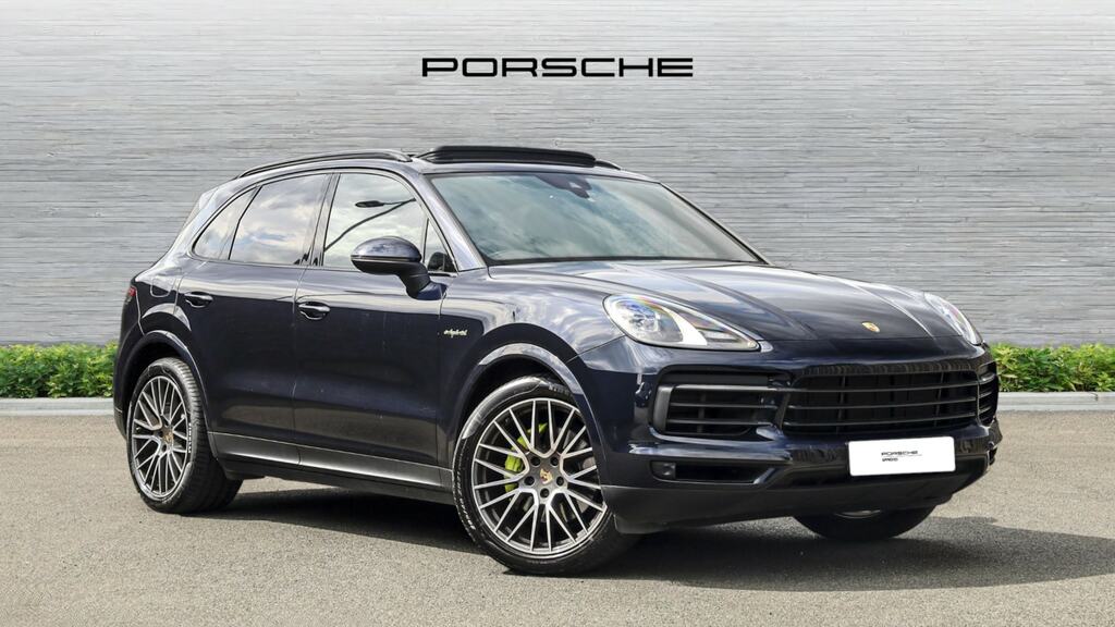 Porsche Cayenne E-hybrid Tiptronic S Blue #3