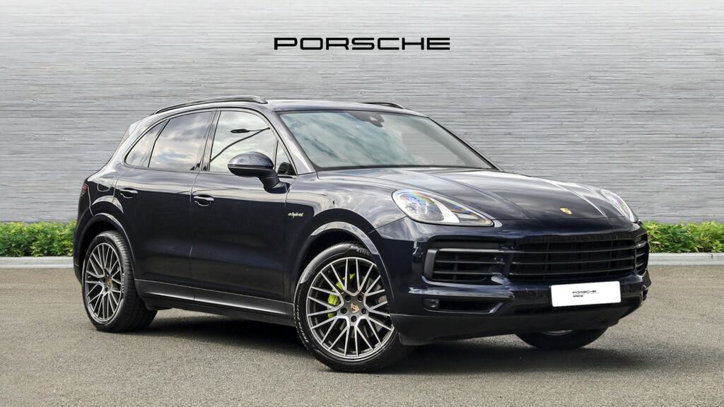 Porsche Cayenne E-hybrid Tiptronic S Blue