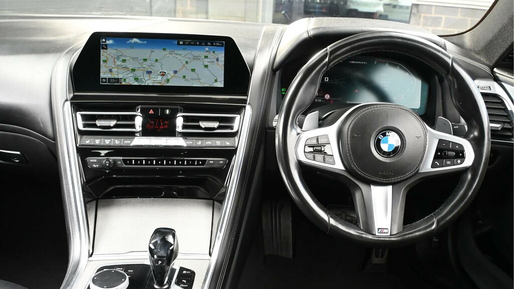 BMW 8 Series Gran Coupe M850i Xdrive Black #5