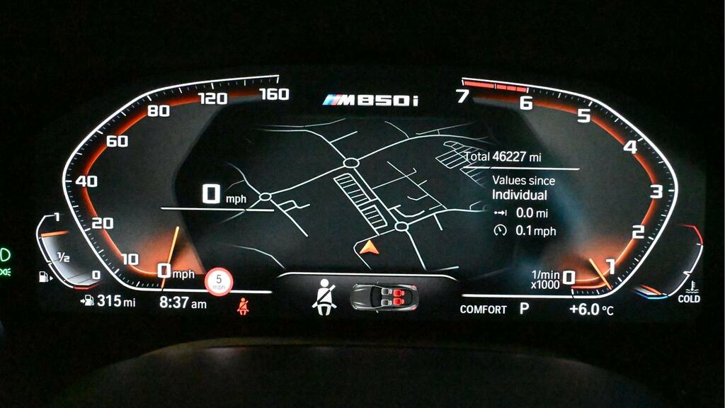 BMW 8 Series Gran Coupe 840I Gran Coupe Blue #9