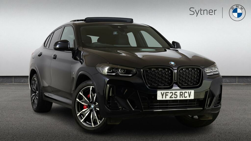BMW X4 Xdrive20d Mht M Sport Step Techpro Black