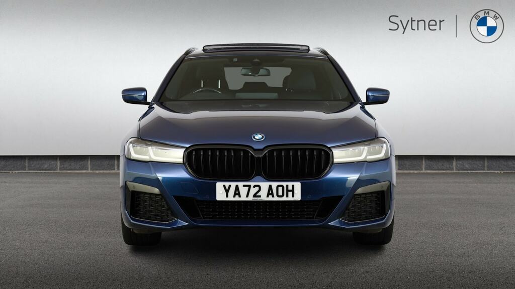 BMW 5 Series M Sport White #15
