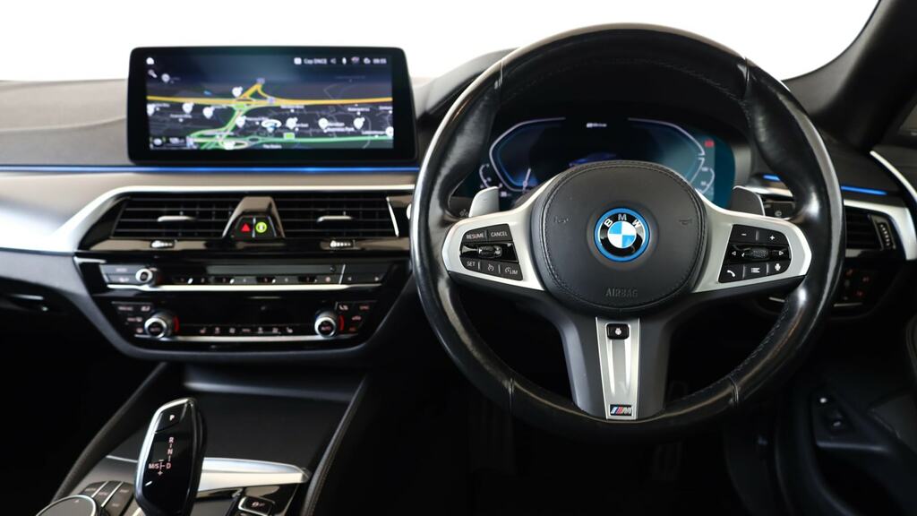 BMW 5 Series 530E M Sport Techpro Pack Blue #5