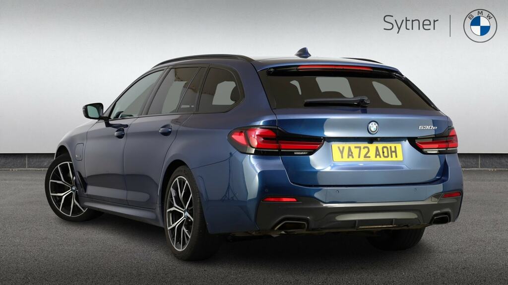 BMW 5 Series 530E M Sport Techpro Pack Blue #2