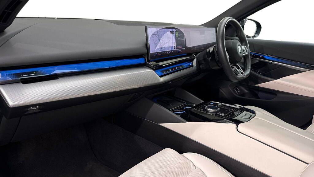 BMW i5 I5 Edrive40 M Sport Saloon Blue #7