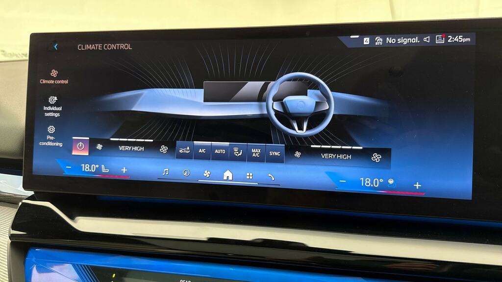 BMW i5 I5 Edrive40 M Sport Saloon Blue #24