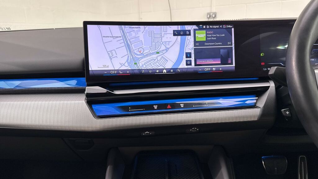 BMW i5 I5 Edrive40 M Sport Saloon Blue #8