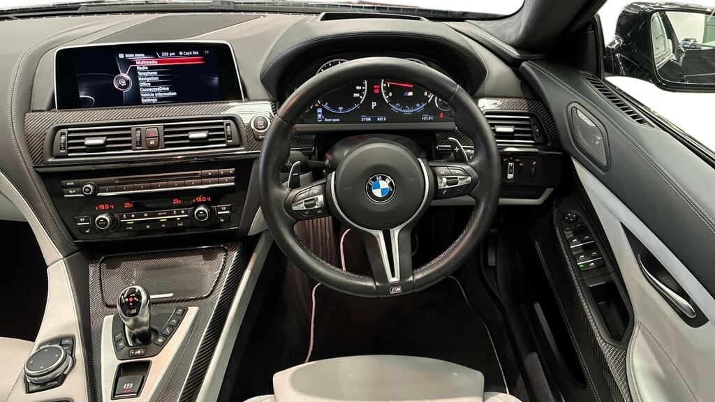 BMW M6 Gran Coupe Saloon 4.4 V8 Saloon Dct Euro 6 Ss Grey #8