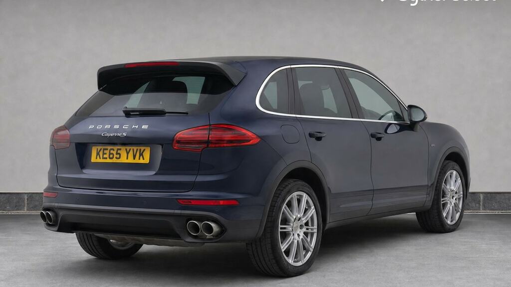 Porsche Cayenne S Tiptronic S Blue #4