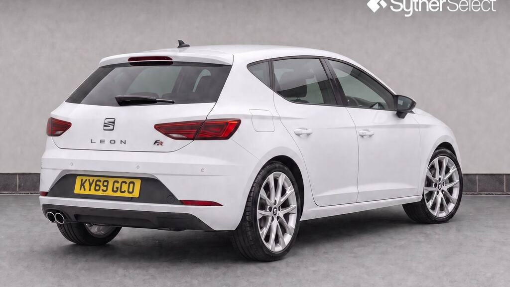Seat Leon 2.0 Tsi 190 Fr Sport Ez Dsg White #4