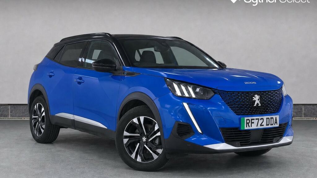 Peugeot e-2008 100Kw Gt 50Kwh Blue
