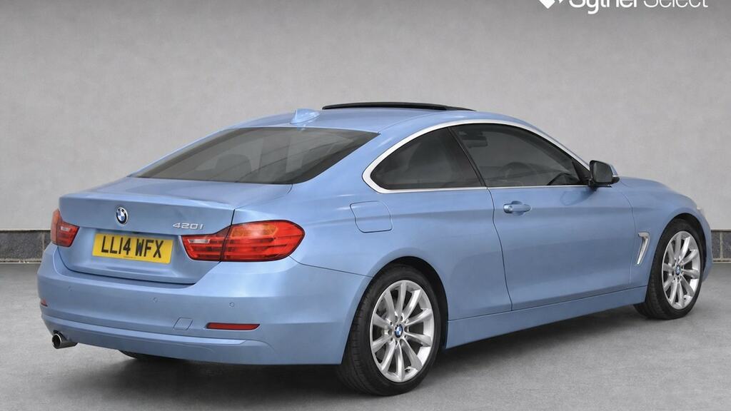 BMW 4 Series Gran Coupe 420I Modern Blue #4